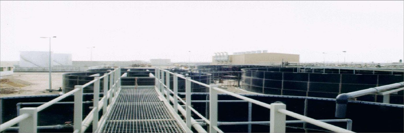 Waste water treatment tanks