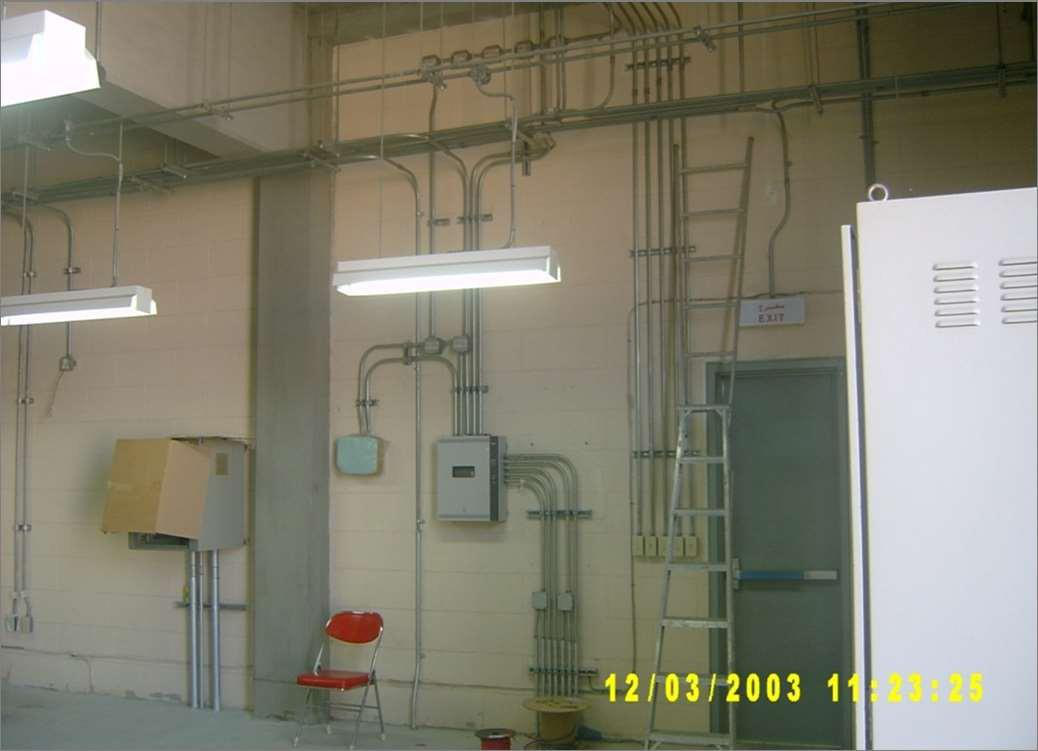 High-voltage transformer hall